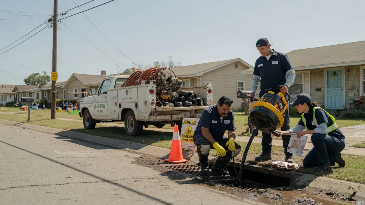 Drain Cleaning in Lindsay, TX near me